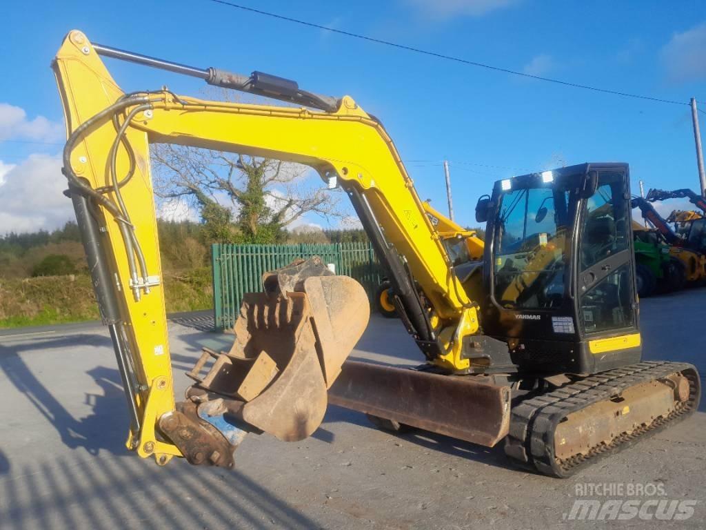 Yanmar Vio 82 Гусеничные экскаваторы