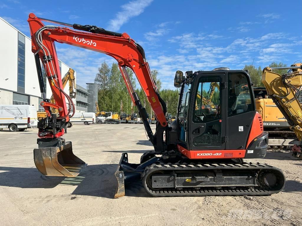 Kubota KX 080-4 A2 Малые экскаваторы 7т-12т