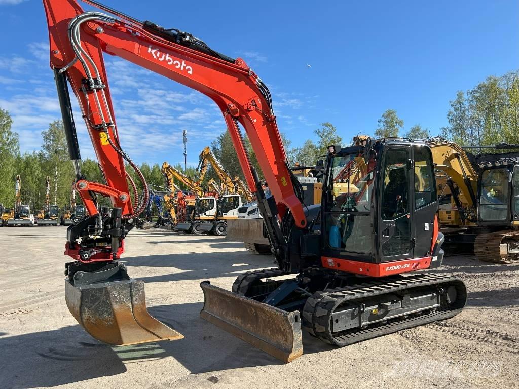 Kubota KX 080-4 A2 Малые экскаваторы 7т-12т