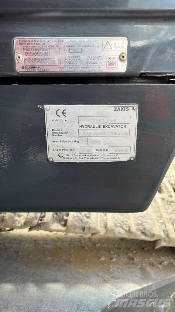 Hitachi ZX350-6 Гусеничные экскаваторы