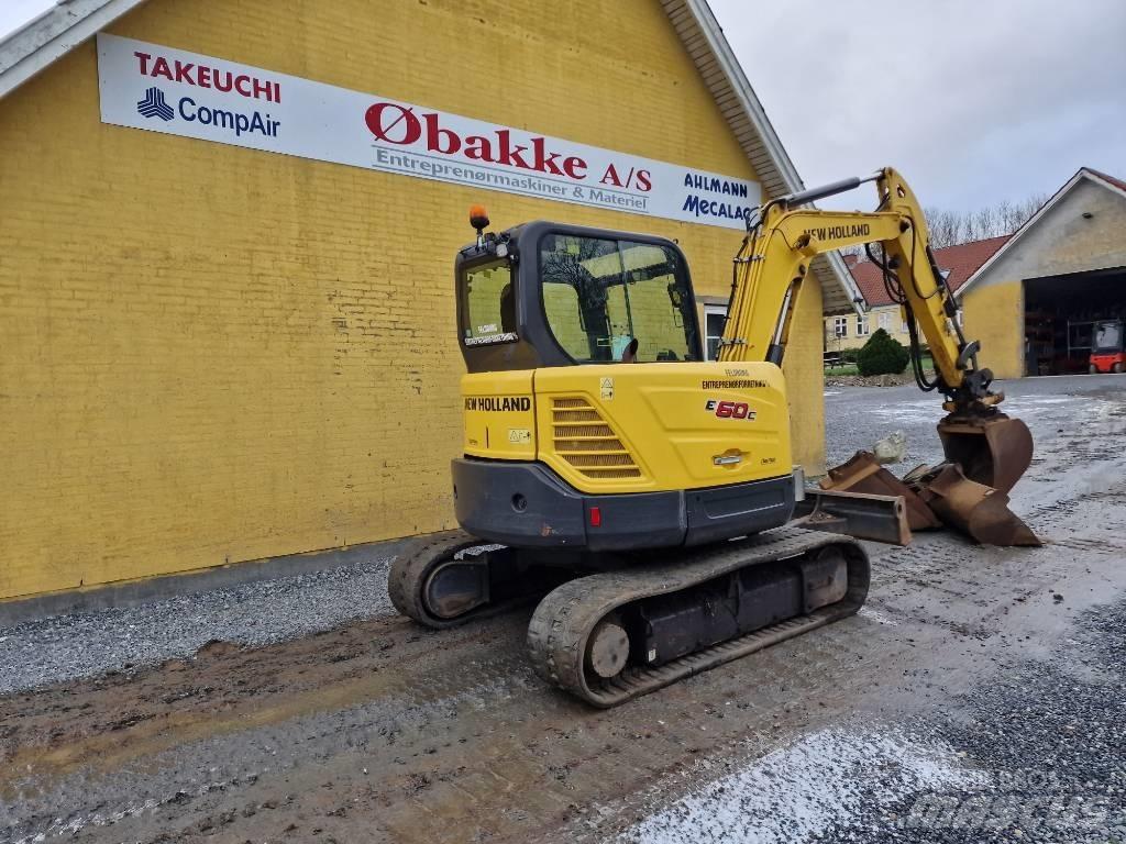 New Holland E60C Мини-экскаваторы