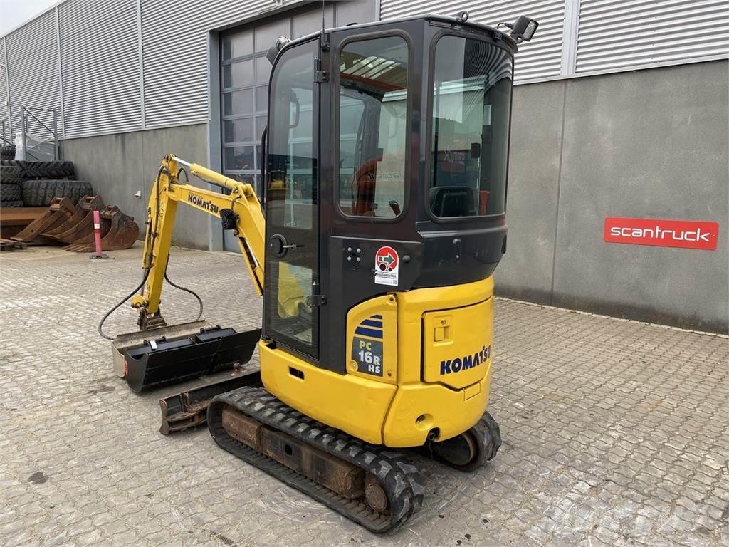 Komatsu PC16R-3HS Колёсные экскаваторы