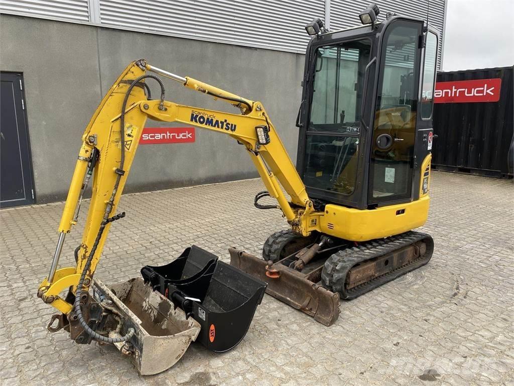 Komatsu PC16R-3HS Колёсные экскаваторы