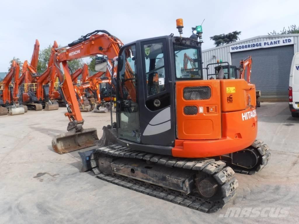 Hitachi ZX 85 US B-6 Малые экскаваторы 7т-12т