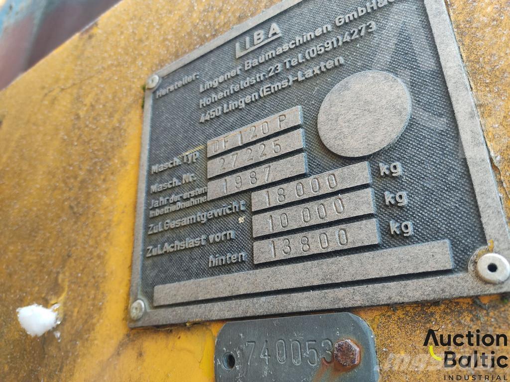 Demag DF 120 P Асфальтоукладчики