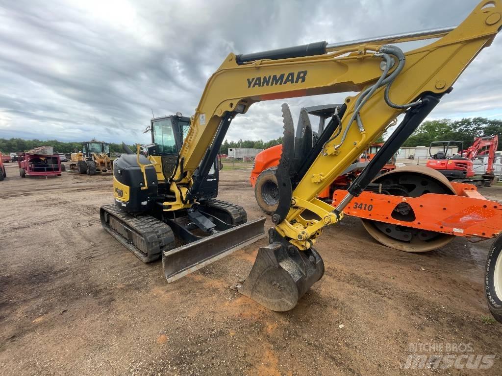 Yanmar Vio 80-1 Гусеничные экскаваторы