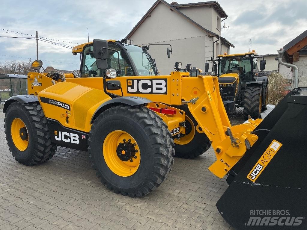 JCB 560-80 AGRI PLUS Телескопические погрузчики
