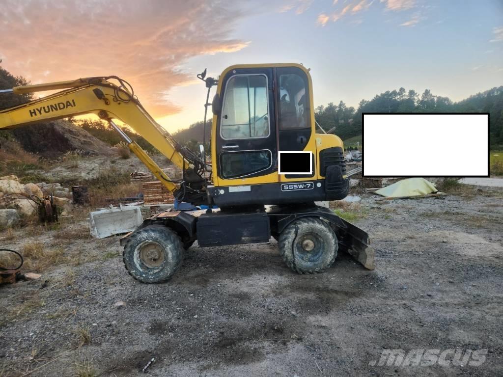 Hyundai Robex 55 W-7 Колёсные экскаваторы