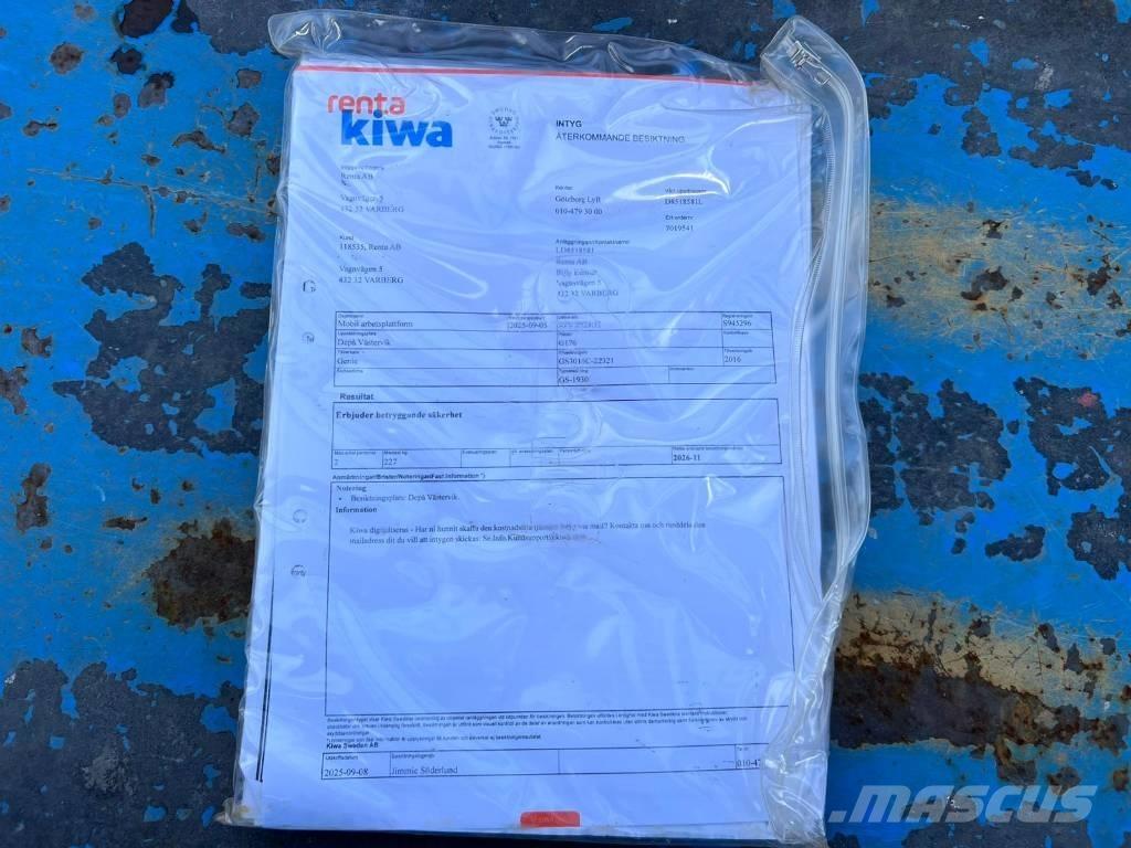 Genie GS 1930 Ножничные подъемники