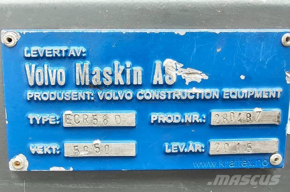 Volvo ECR 58 D Мини-экскаваторы