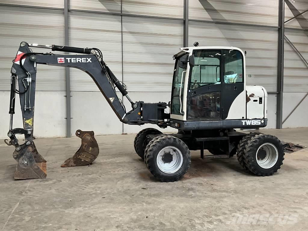 Terex TW 85 Колёсные экскаваторы