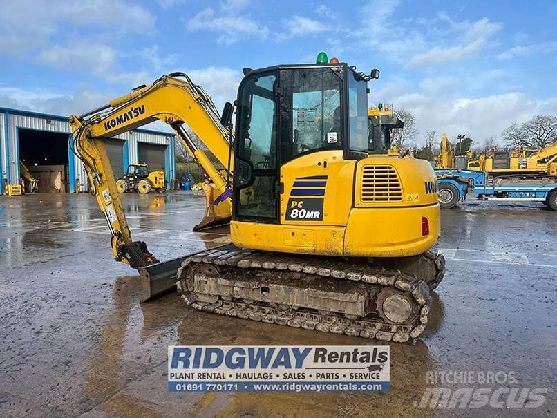 Komatsu PC 80 MR-5 Малые экскаваторы 7т-12т