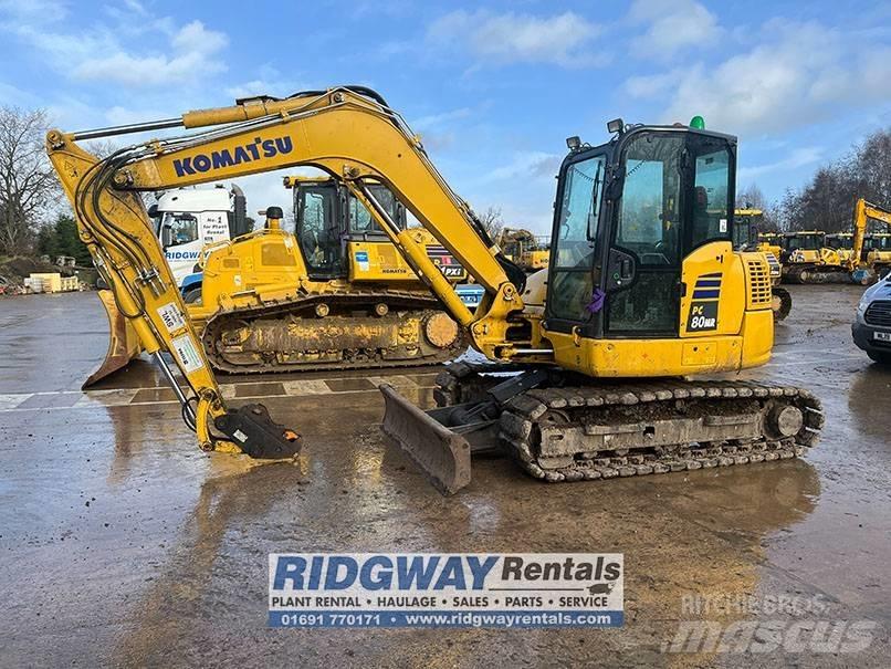 Komatsu PC 80 MR-5 Малые экскаваторы 7т-12т