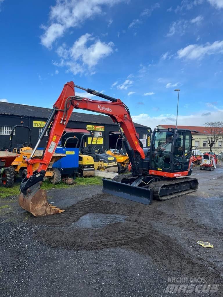 Kubota KX 080-4a Малые экскаваторы 7т-12т