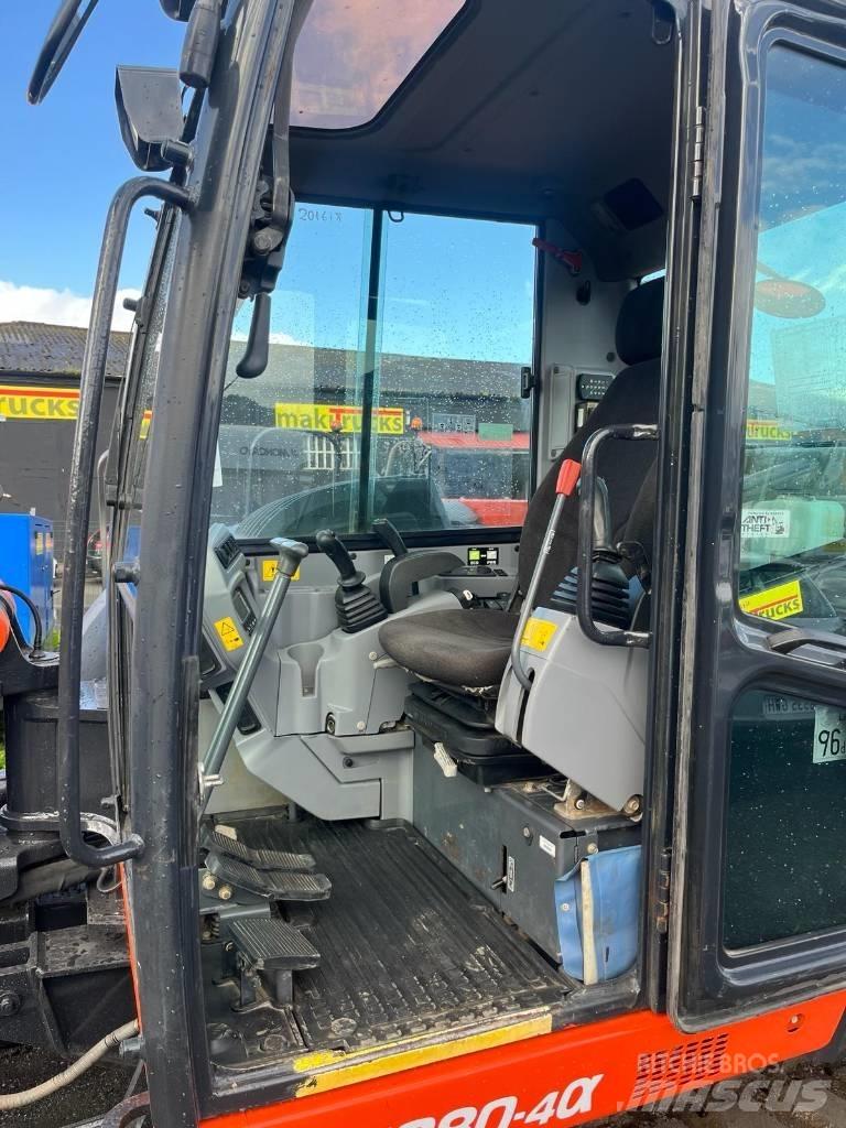 Kubota KX 080-4a Малые экскаваторы 7т-12т
