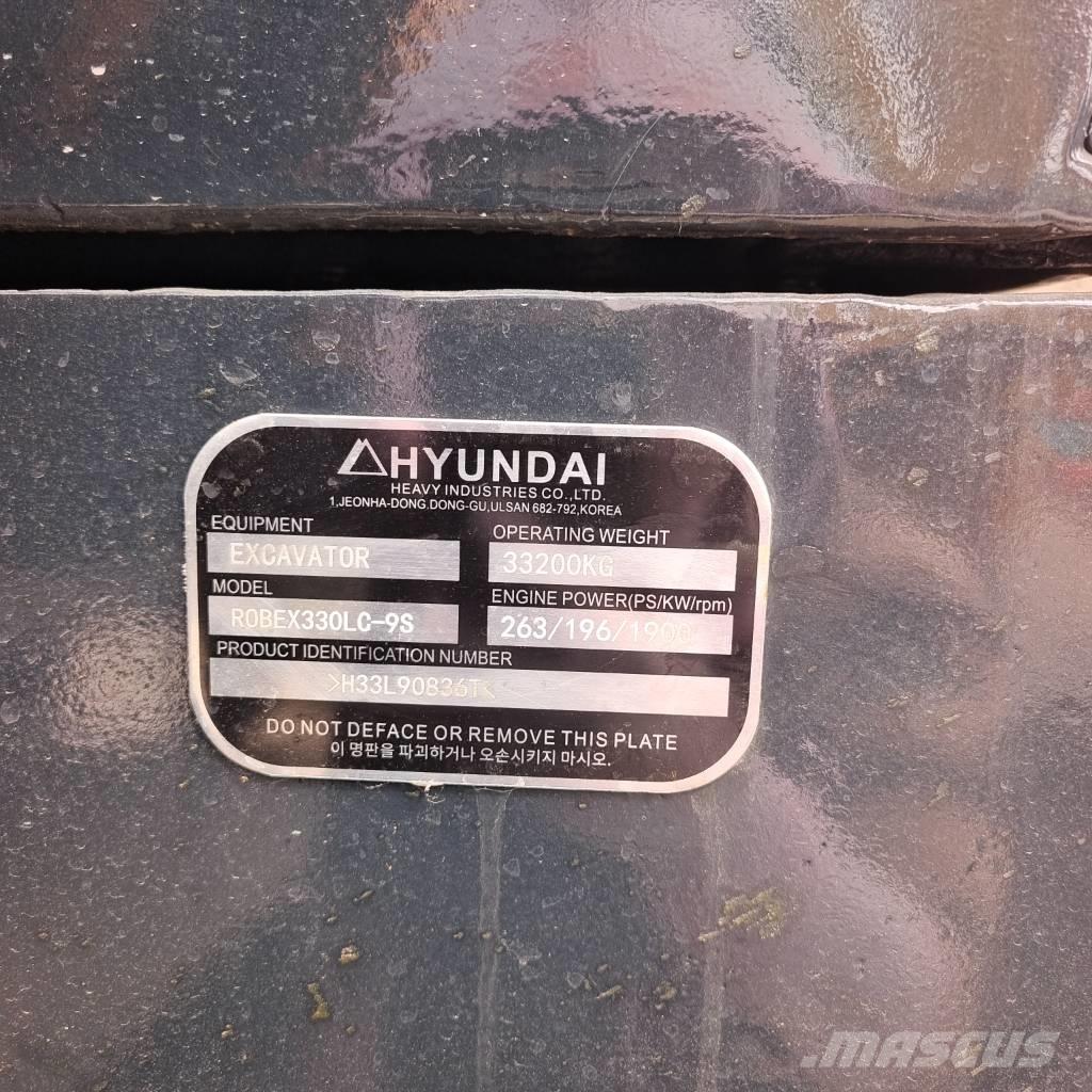 Hyundai 330LC-9T Гусеничные экскаваторы