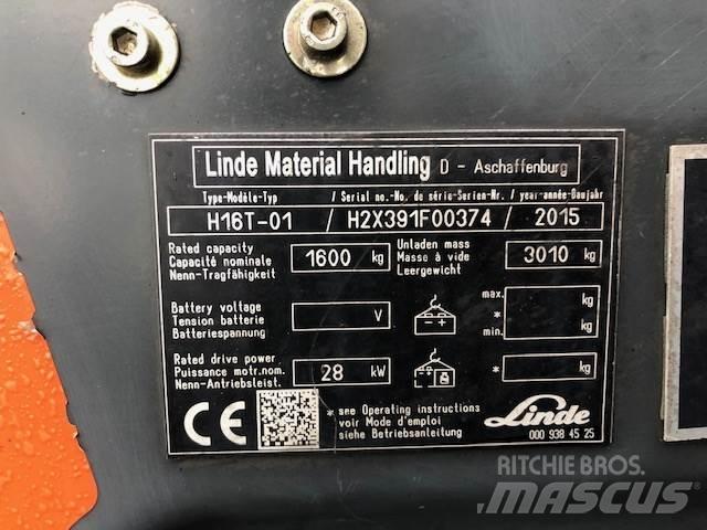 Linde H16T-01 Газовые погрузчики