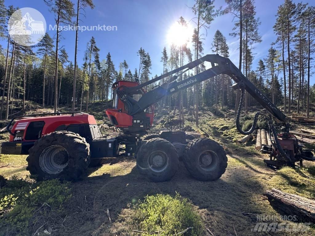 Komatsu 951 Харвестеры
