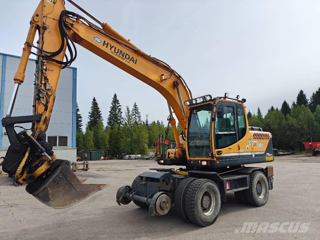 Hyundai R170-W9 Колёсные экскаваторы