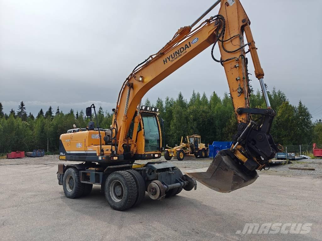 Hyundai R170-W9 Колёсные экскаваторы