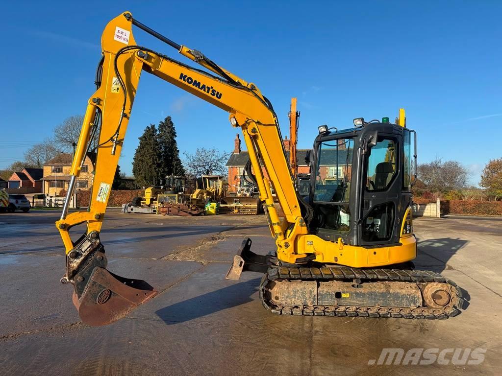 Komatsu PC 55 MR-3 Малые экскаваторы 7т-12т