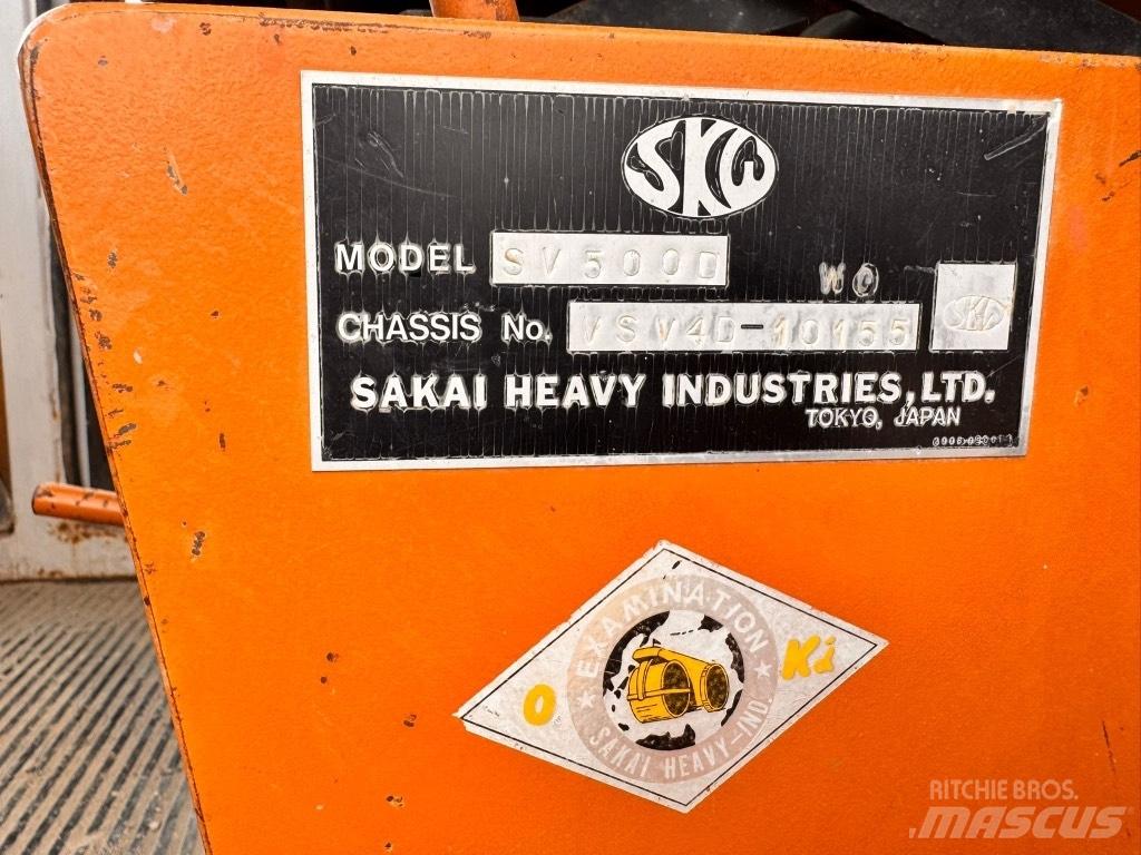 Sakai SV 500 D Уплотнители грунта
