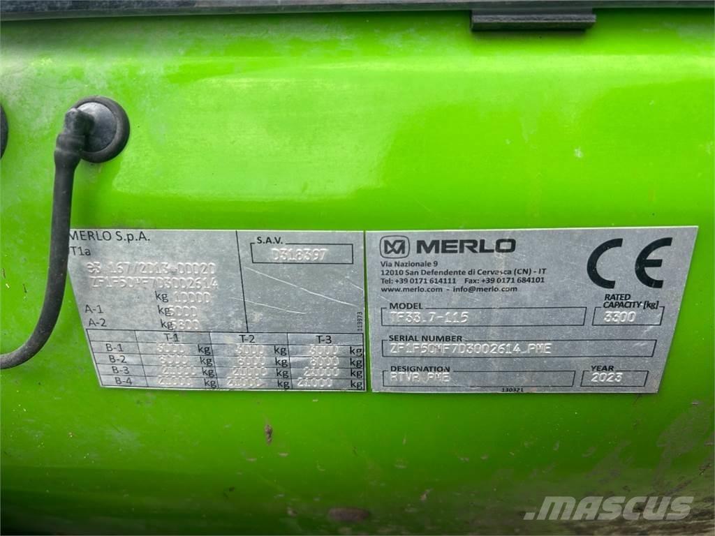 Merlo TF 33.7-115 Телескопические погрузчики