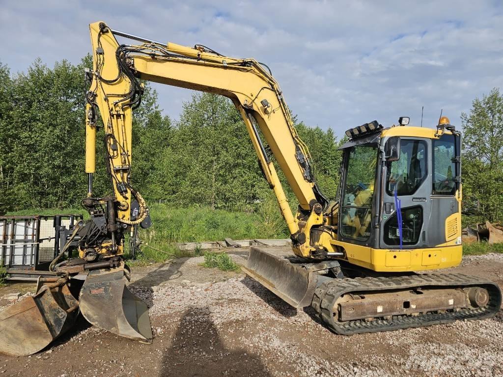 Komatsu PC 88 MR-8 Малые экскаваторы 7т-12т