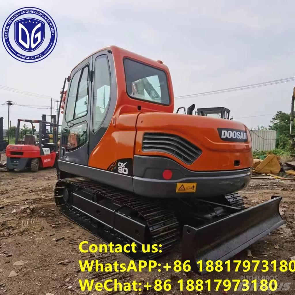 Doosan DX 80 Гусеничные экскаваторы