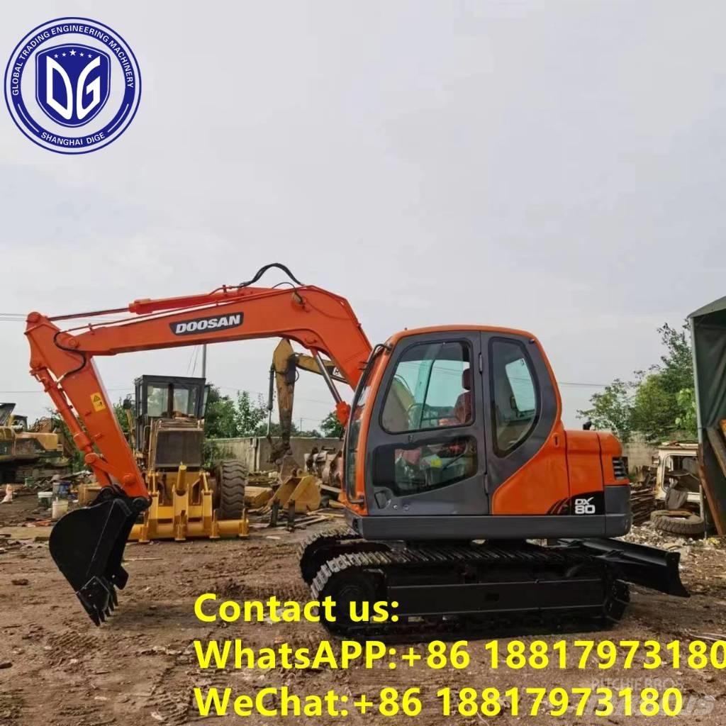 Doosan DX 80 Гусеничные экскаваторы