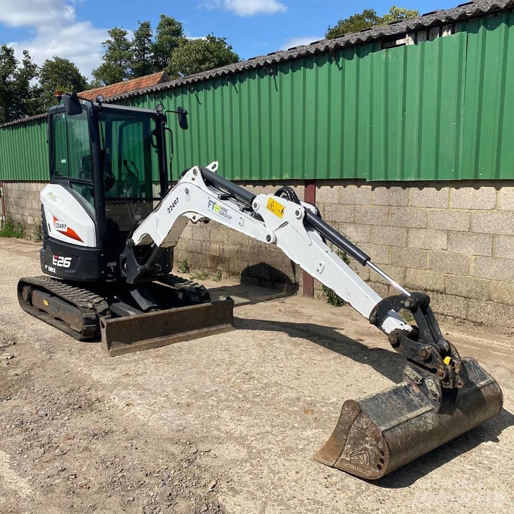 Bobcat E 26 Мини-экскаваторы