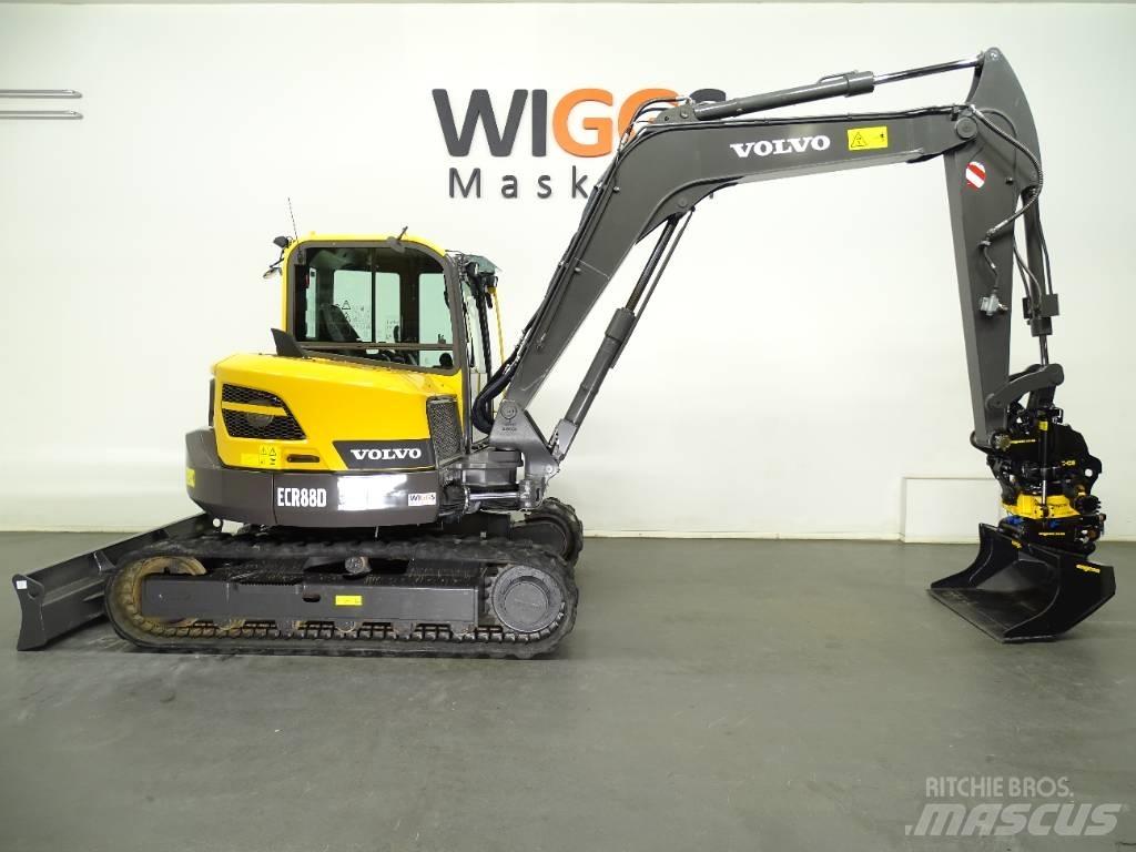 Volvo ECR 88 D Малые экскаваторы 7т-12т