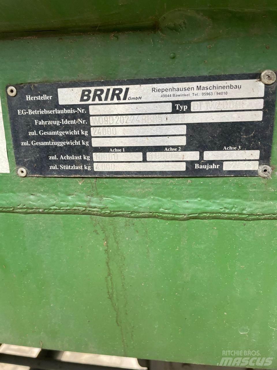 Briri Güllefass Цистерны для перевозки суспензий