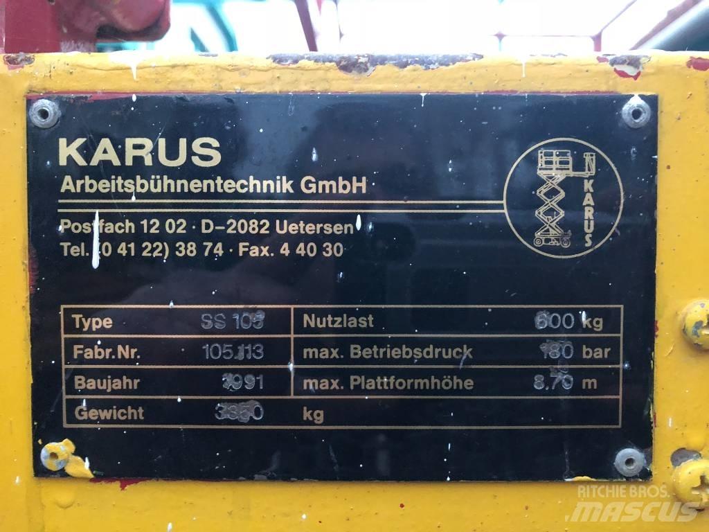 Karus SS105  V-3404 Вертикальные мачтовые подъемники