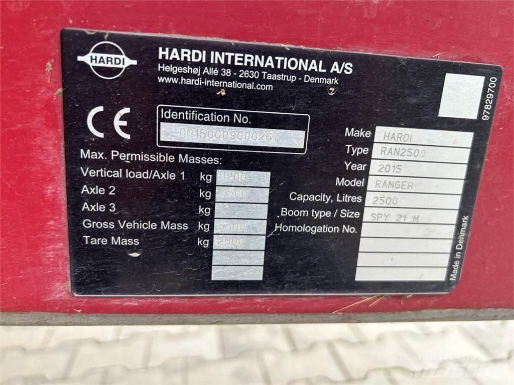 Hardi Ranger 2500 Прицепные опрыскиватели