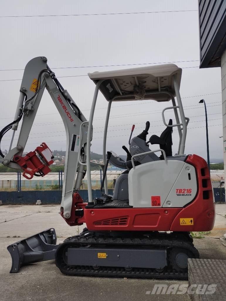 Takeuchi TB 216 Мини-экскаваторы