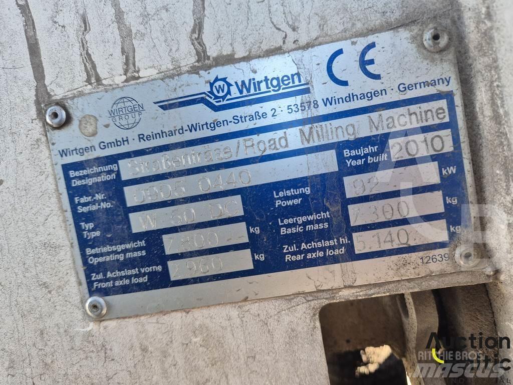 Wirtgen W50DC Дорожные фрезы