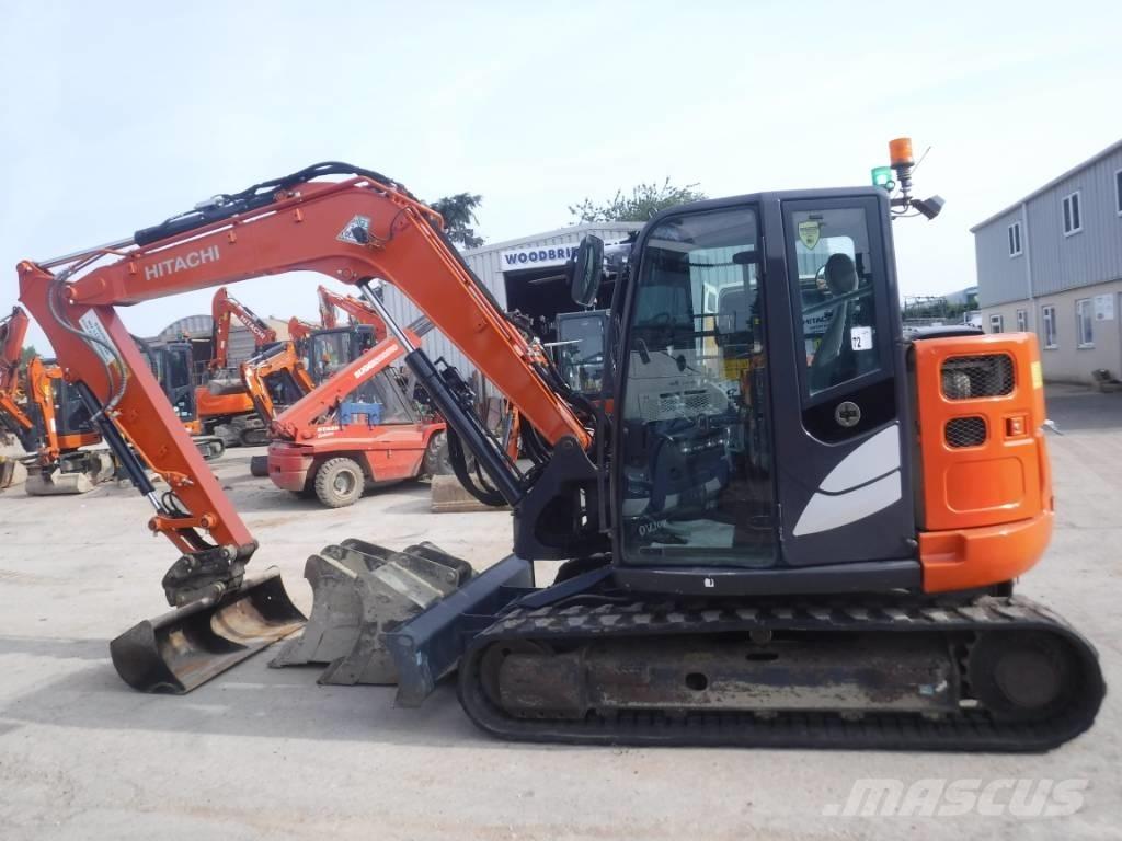 Hitachi ZX 85 US B-6 Малые экскаваторы 7т-12т