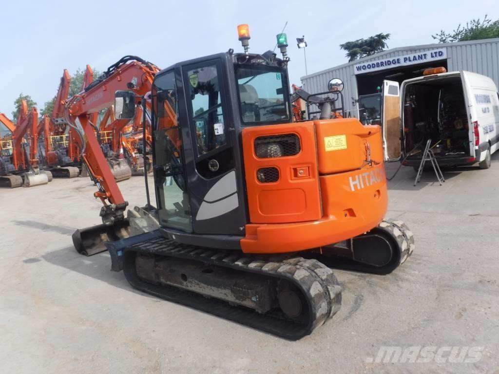 Hitachi ZX 85 US B-6 Малые экскаваторы 7т-12т