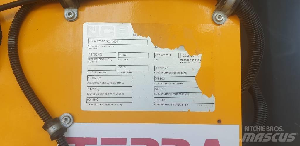 JCB 437 Фронтальные погрузчики