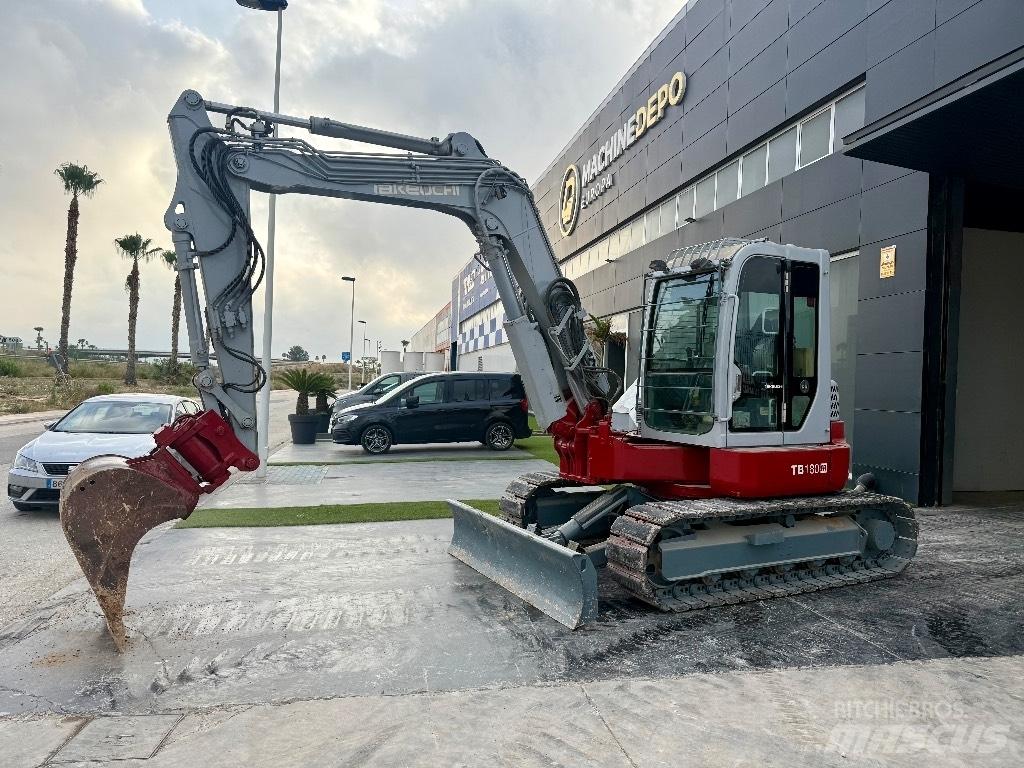 Takeuchi TB 180 FR Малые экскаваторы 7т-12т