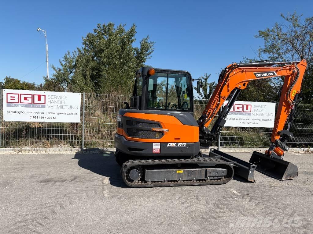 Develon DX 63-7 Мини-экскаваторы