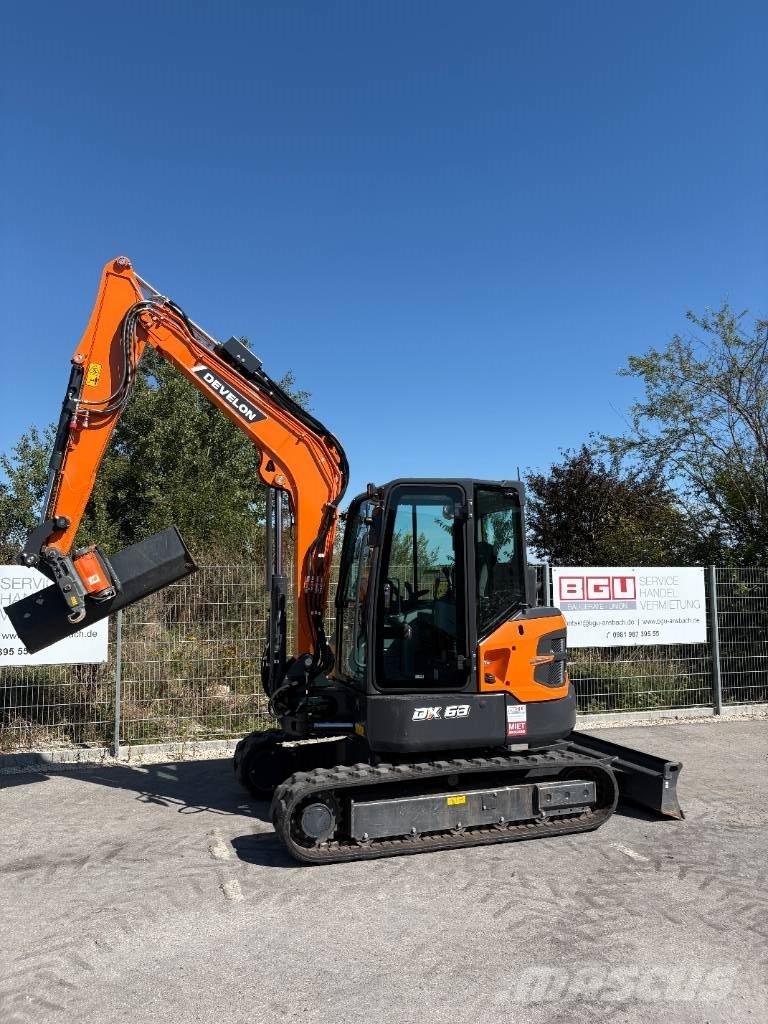 Develon DX 63-7 Мини-экскаваторы