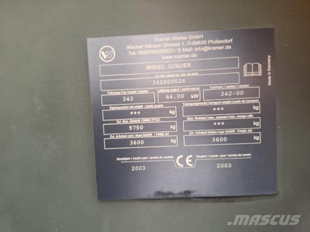 Kramer 380 Фронтальные погрузчики