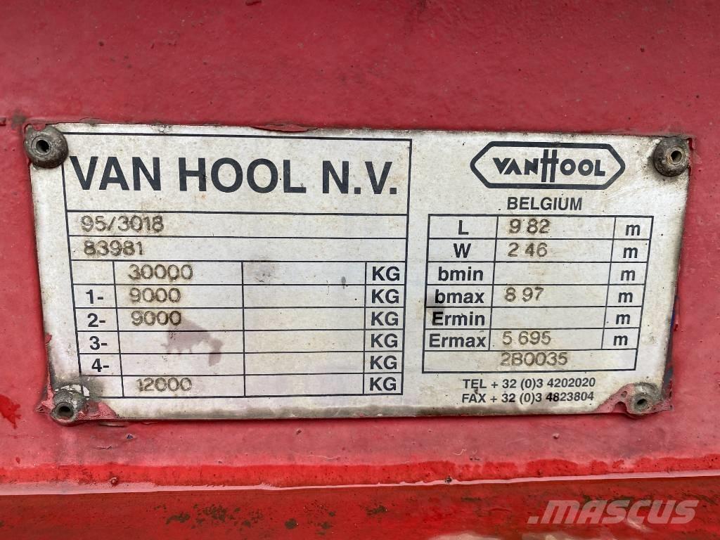 Van Hool W4757145090 Полуприцепы-Фургоны
