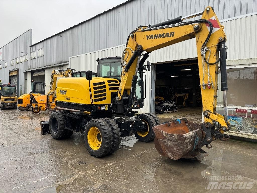 Yanmar B95W (40408) Колёсные экскаваторы