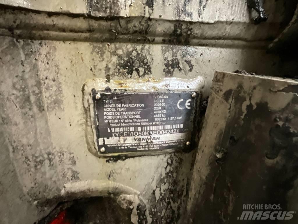 Yanmar Vio 50-6A Мини-экскаваторы