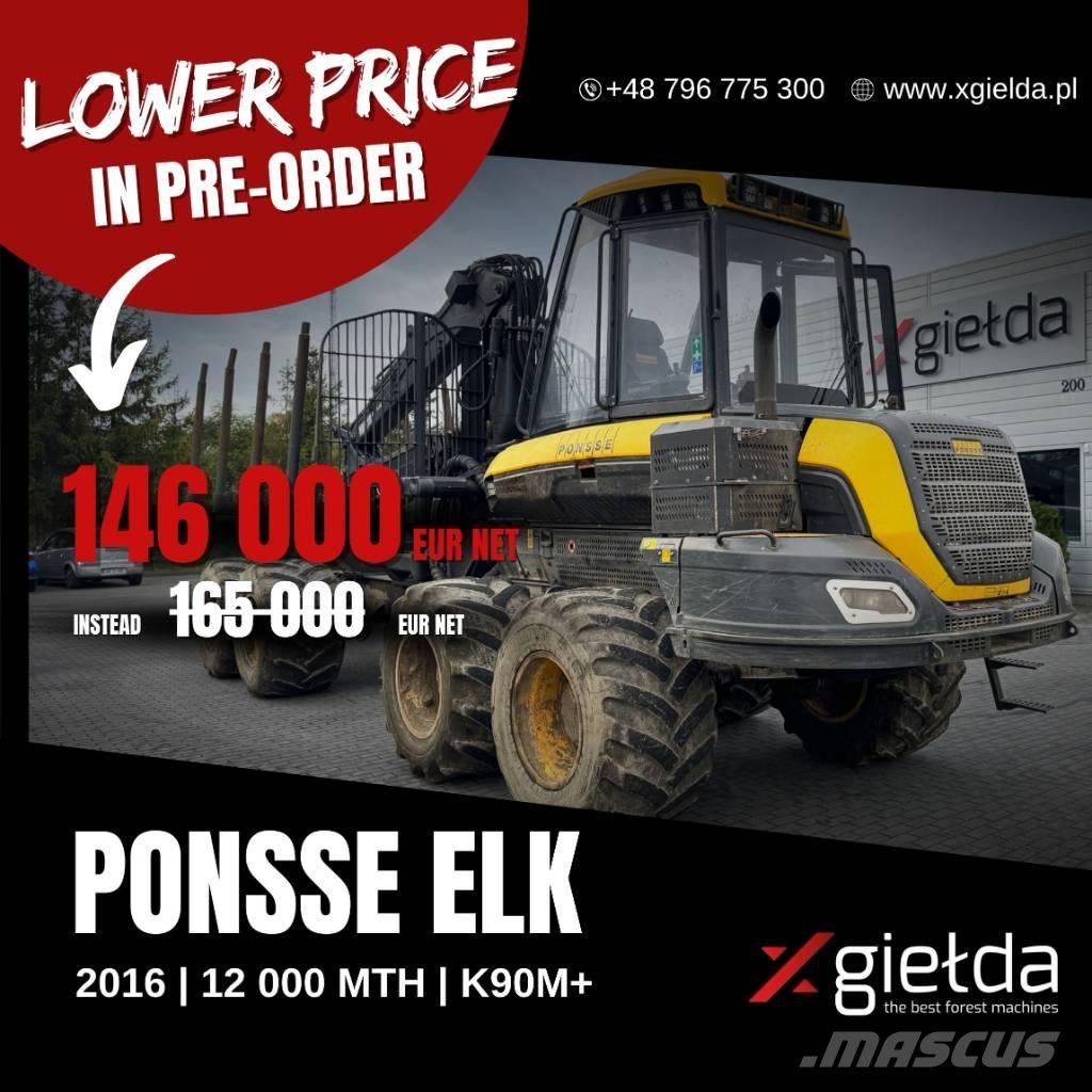Ponsse Elk Форвардеры