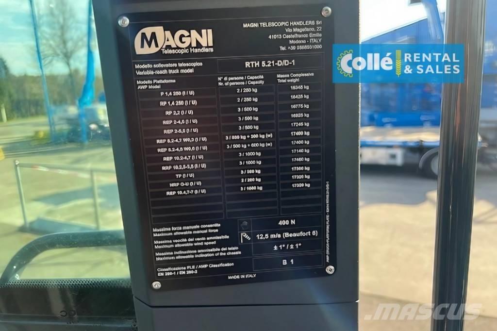 Magni RTH 5.21 | 2025 Телескопические погрузчики