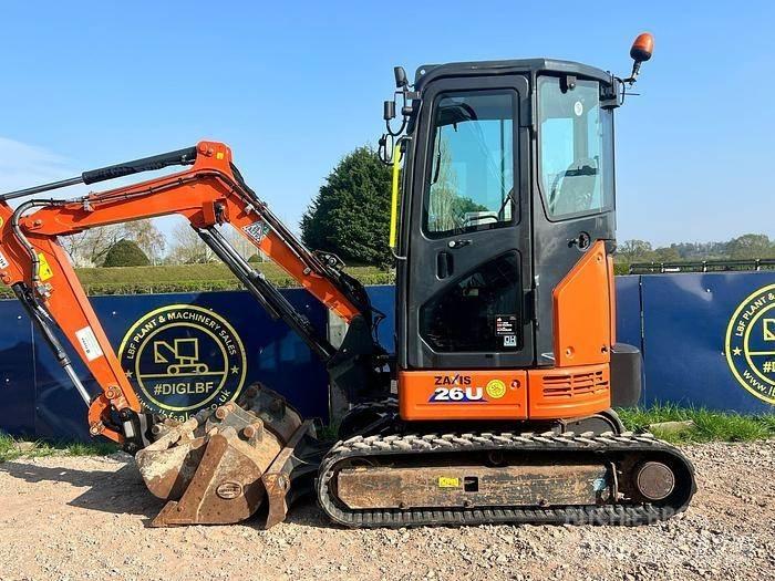 Hitachi ZX26U Мини-экскаваторы